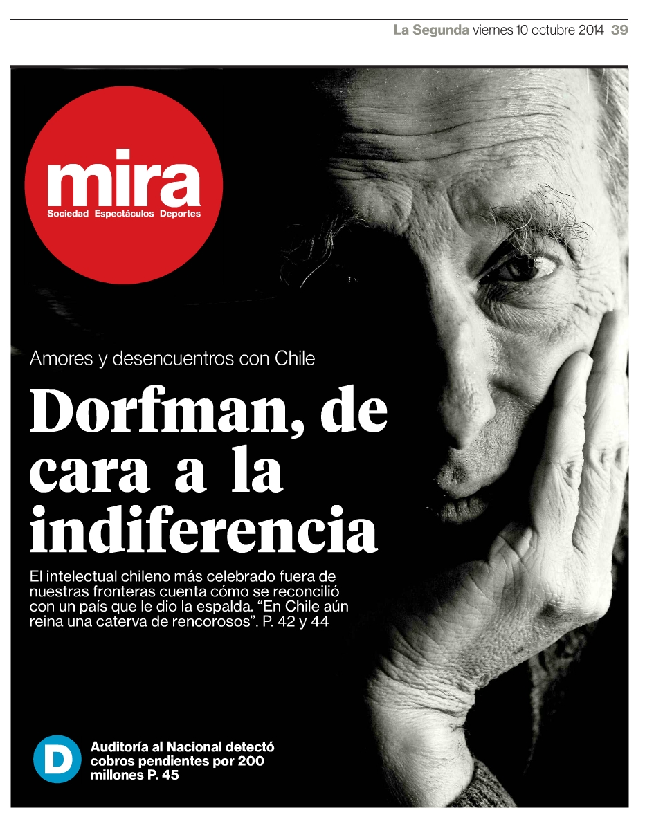 Ariel Dorfman de cara a la indiferencia chilena